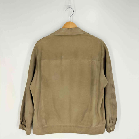 BARDIN PARIS スエード オープンカラーシャツジャケット メンズ JPN:3