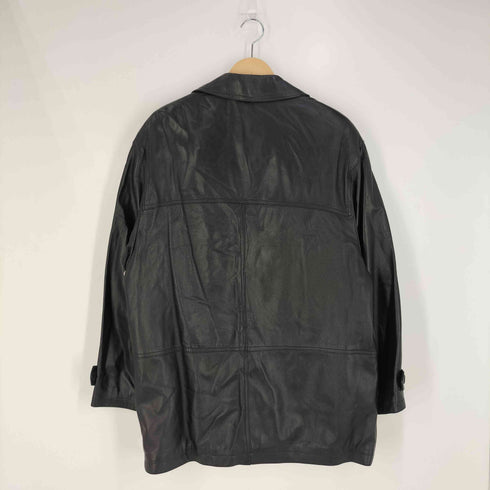 WARMCOMPANY イタリア製 シープレザー レザージャケット ハーフコート メンズ import:L