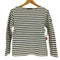 セントジェームス SAINT JAMES フランス製 ボーダー ボートネック L/S Tシャツ バスクシャツ レディース import:XS