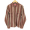 シュプリーム Supreme Stripe Flannel Zip Up Shirt メンズ JPN:M