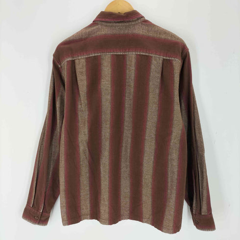 シュプリーム Supreme Stripe Flannel Zip Up Shirt メンズ JPN:M