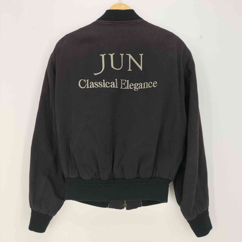 ジュンメン JUN MEN 80-90s バックロゴ刺繍 ジップアップブルゾン メンズ JPN:M
