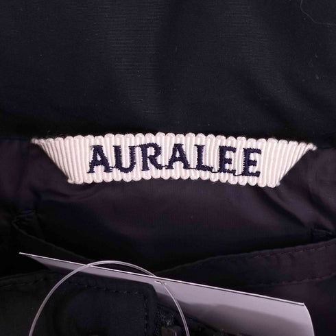 オーラリー AURALEE SUVIN HIGH COUNT CLOTH DOWN VEST レディース 0