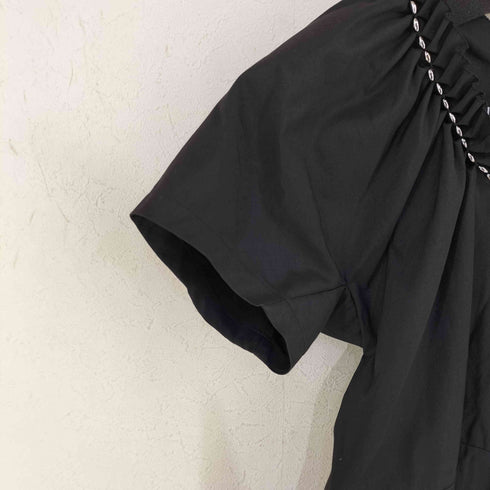 ジュンヤワタナベコムデギャルソン JUNYA WATANABE COMME des GARCONS シルバー装飾 S/Sワンピース レディース