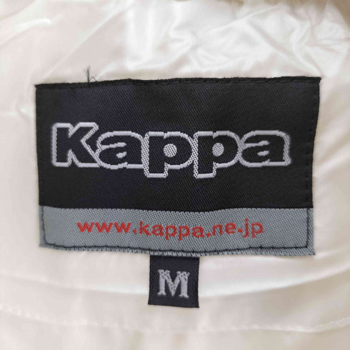 カッパ Kappa GOLF ゴルフ ロゴワッペン ボタンダウン ジップアップ ダウン ベスト レディース JPN:M