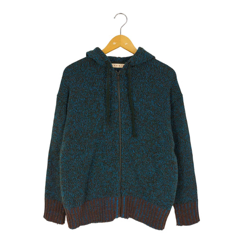 マルニ MARNI ミックスニットジップパーカー レディース JPN:M