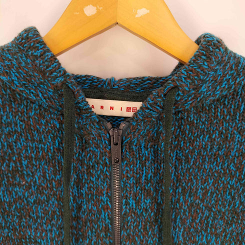 マルニ MARNI ミックスニットジップパーカー レディース JPN:M