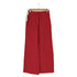 ランブルレッド RUMBLE RED バックレース リネン ワイドパンツ レディース JPN:S