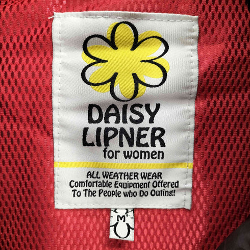 DAISY LIPNER ロゴ 刺繍 ホワイトパイピング ハイネック ラグランスリーブ マウンテンジャケット スキーウェア レディース import:M