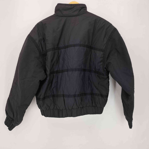 ナイキ NIKE 90S~00S 銀タグ アーム素材切替 パテッドブルゾン レディース import:M