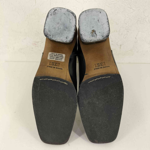 MADE IN ITALY サイドジップ ショートブーティ レディース EUR:36