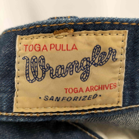 トーガプルラ TOGA PULLA スタッズペインターデニム メンズ XXS