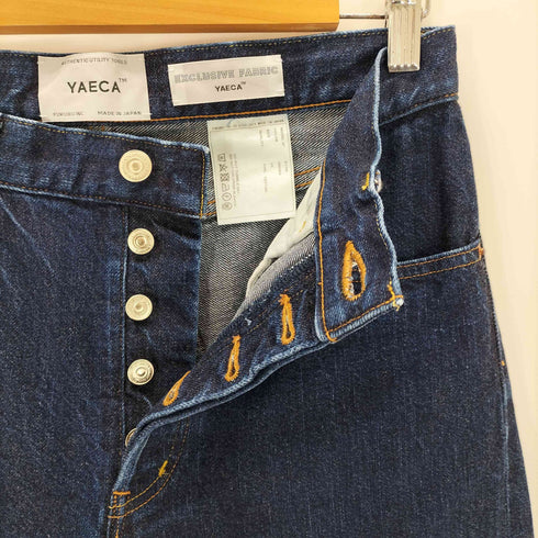 ヤエカ YAECA 4-13W DENIM PANTS STRAIGHT レディース 29