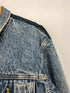 ビッグジョン BIG JOHN ケミカルウォッシュ加工 リメイク デニム ジャケット メンズ JPN:M