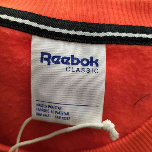 リーボッククラシック REEBOK CLASSIC 両面プリントクルーネックスウェット メンズ JPN:XL