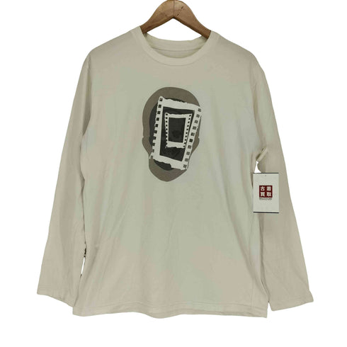 ルシアンペラフィネ Lucien Pellat-Finet フロントスカルプリント L/S TEE レディース XXS