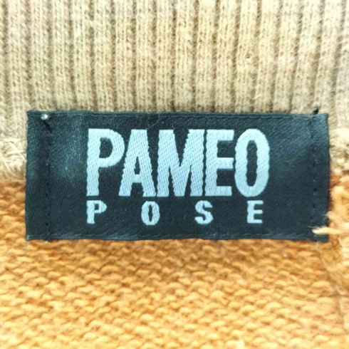 パメオポーズ Pameo Pose ドッキング クルーネックスウェット レディース FREE