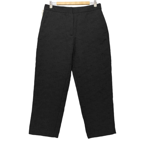ザラ ZARA 型押し加工 ワイドテーパードパンツ レディース JPN:L