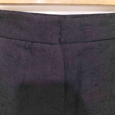 ザラ ZARA 型押し加工 ワイドテーパードパンツ レディース JPN:L