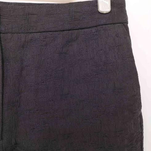 ザラ ZARA 型押し加工 ワイドテーパードパンツ レディース JPN:L