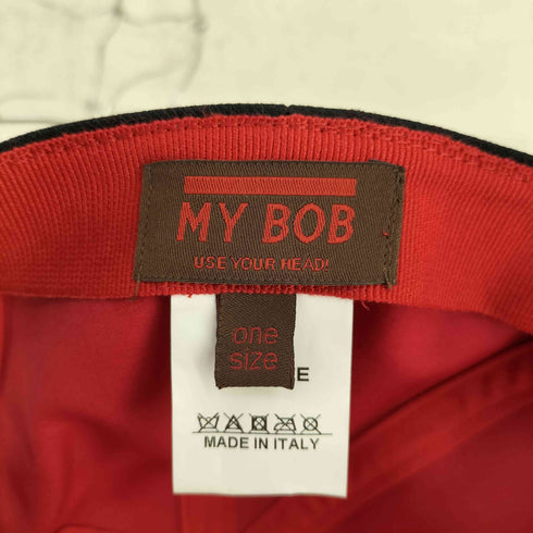 カシラ CA4LA MY BOB バッジ イタリア製 6パネルキャップ レディース