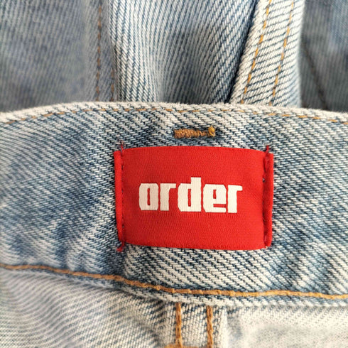 オーダー order oose denim pants one wash パンツ レディース JPN:S