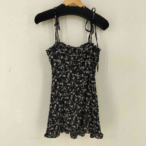 NOT YOUR ROSE Frill mini dress flower レディース import:S