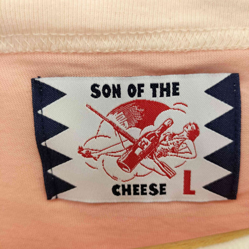サノバチーズ SON OF THE CHEESE PEACHES N' CREAM TEE メンズ JPN:L