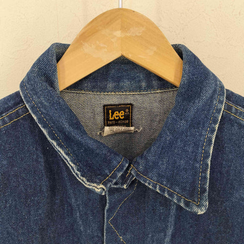 リー Lee 80~90S MADE IN USA Lee 220-J PATD-153438 デニムジャケット メンズ US:42 42R