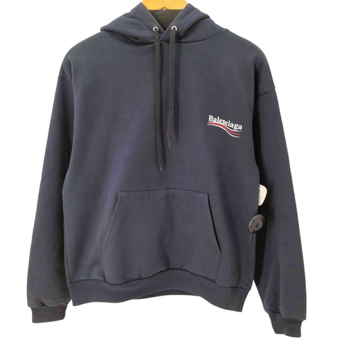 バレンシアガ BALENCIAGA キャンペーンロゴ プルオーバーパーカー メンズ import:XS