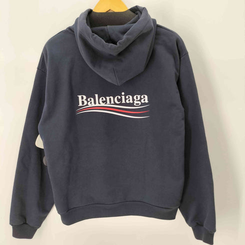 バレンシアガ BALENCIAGA キャンペーンロゴ プルオーバーパーカー メンズ import:XS
