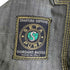 GIORDANO BASSO イタリア製 SETA PURA HENRY POOLE 裏地 玉虫 切替 絣り カスリ シルク ステンカラーコート メンズ