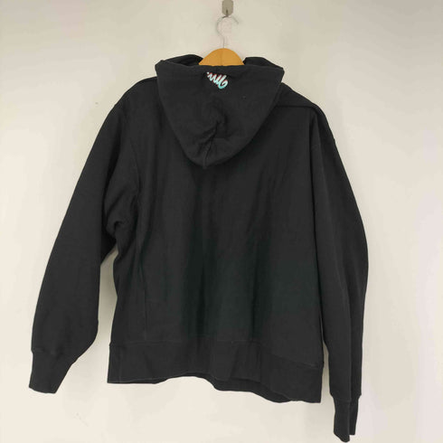 KAIKAI KIKI フロントプリントプルオーバーパーカー メンズ JPN:XL