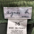 アニエスベー agnes b. フランス製 ベロアマーブルタイトスカート レディース 36