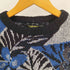 80S Spago knits USA製 花柄 総柄 メタリック ラメ アクリル ニット セーター レディース import:L