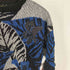 80S Spago knits USA製 花柄 総柄 メタリック ラメ アクリル ニット セーター レディース import:L