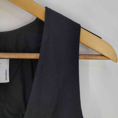 ザラ ZARA 裏地花柄 クロップド ベスト レディース import:XS
