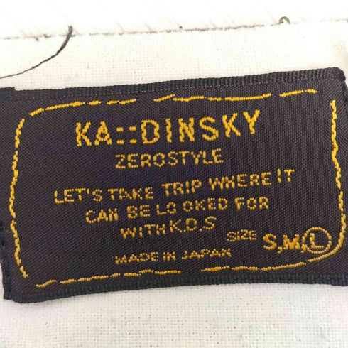ka::dinsky フロントポケット ワイドパンツ メンズ JPN:L