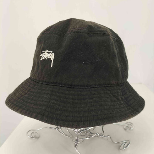 ステューシー Stussy STOCK LOGO BUCKET HAT メンズ S/M