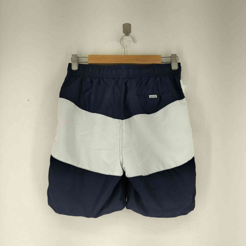 カルバンクライン CALVIN KLEIN ロゴ刺繍 ボーダースイムショーツ メンズ JPN:S