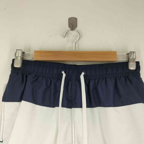 カルバンクライン CALVIN KLEIN ロゴ刺繍 ボーダースイムショーツ メンズ JPN:S