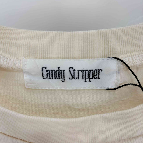 キャンディストリッパー Candy Stripper チュール ティアード パフスリーブ ワンピース レディース JPN:2