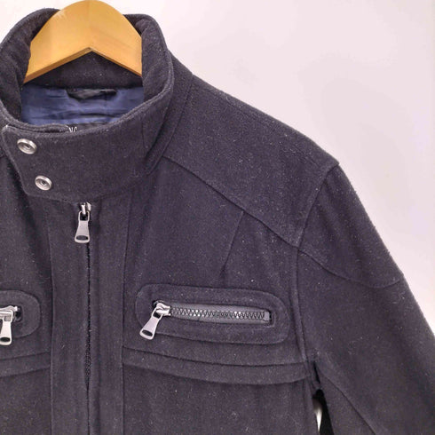 INTERNATIONAL CONCEPTS ウール シングル ライダース ジャケット メンズ import:S