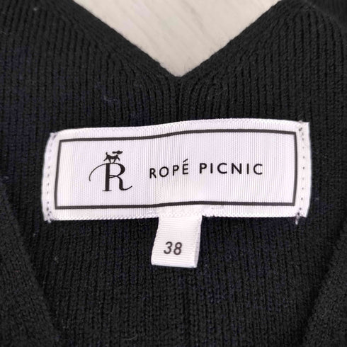 ロペピクニック Rope Picnic 洗濯機OK・アンチピリング ニットジャンパースカート レディース JPN:38