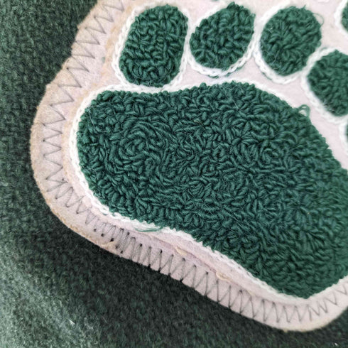 ディロング Delong レザー切替 ワッペン刺繍スタジャン 裏地キルティング メンズ JPN:XL
