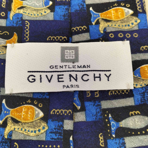 ジバンシィ GIVENCHY 総柄 シルク ネクタイ メンズ