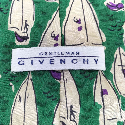 ジバンシィ GIVENCHY 総柄 シルク ネクタイ メンズ