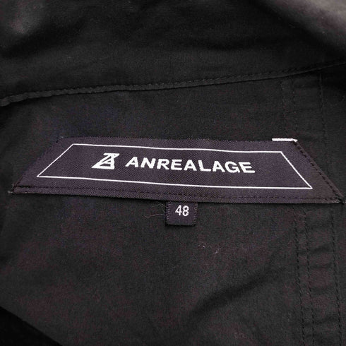 アンリアレイジ ANREALAGE ジップアップ シャツコート メンズ JPN:48