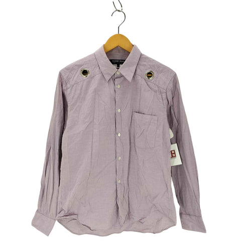 コムデギャルソンオムドゥ COMME des GARCONS HOMME DEUX 19AW リングカットアウトデザイン シャツ メンズ JPN:S