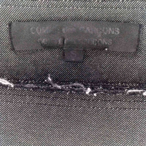 コムデギャルソンコムデギャルソン COMME des GARCONS COMME des GARCONS 21SS カットオフ加工 セーラー襟 長袖ワンピース レディース JPN:S